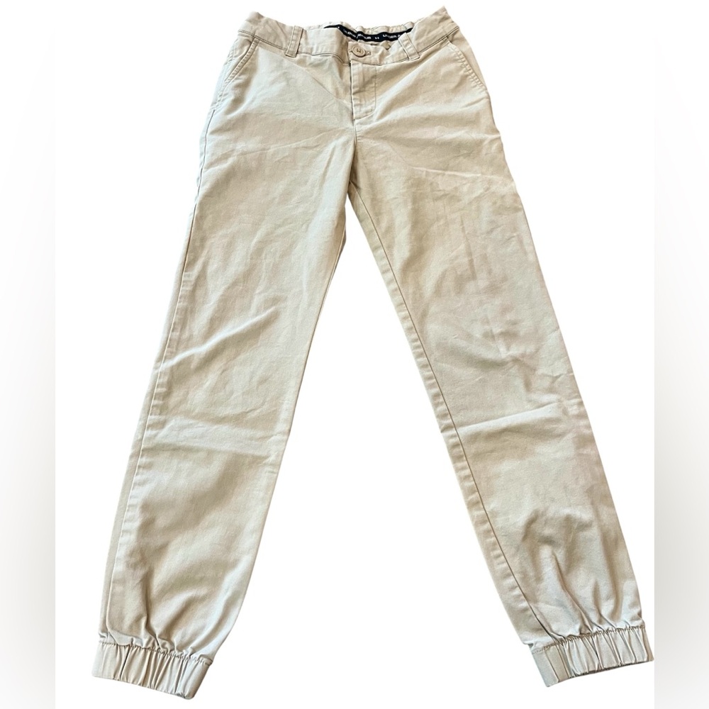 Under Armour khaki Joggers Pants Boys 12